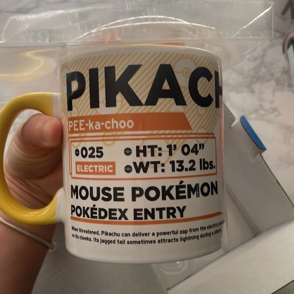 Funky Pikachu Mug 20oz Coffee Mug Pokémon